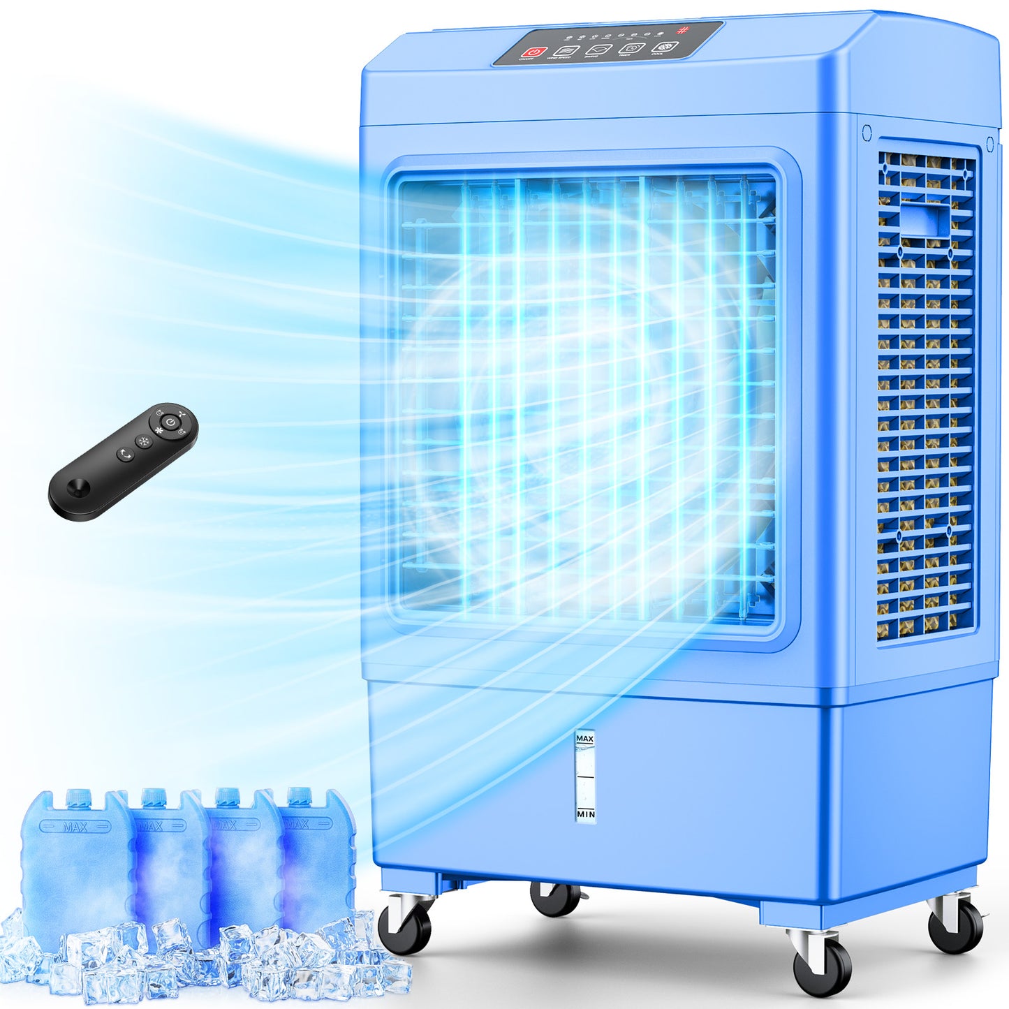 BALKO L242Y Evaporative air Cooler, Blue